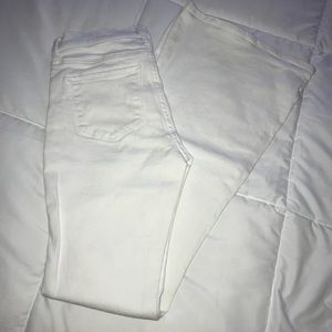 OWO Express white flare jeans